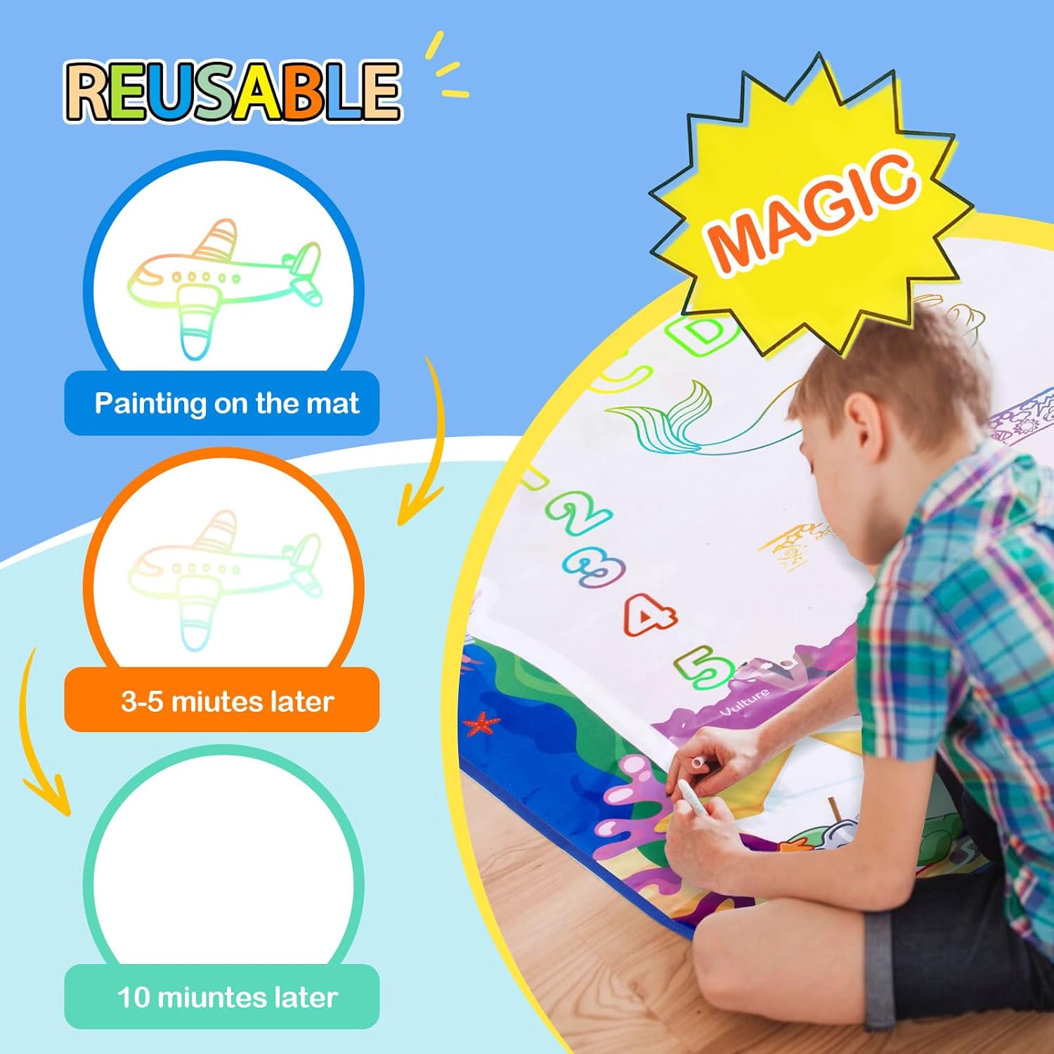 Water Doodle Mat